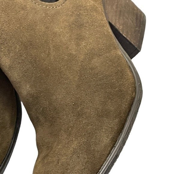 Steve Madden Tank Ankle Boots Adelphie Green 9 - Picture 3 of 14